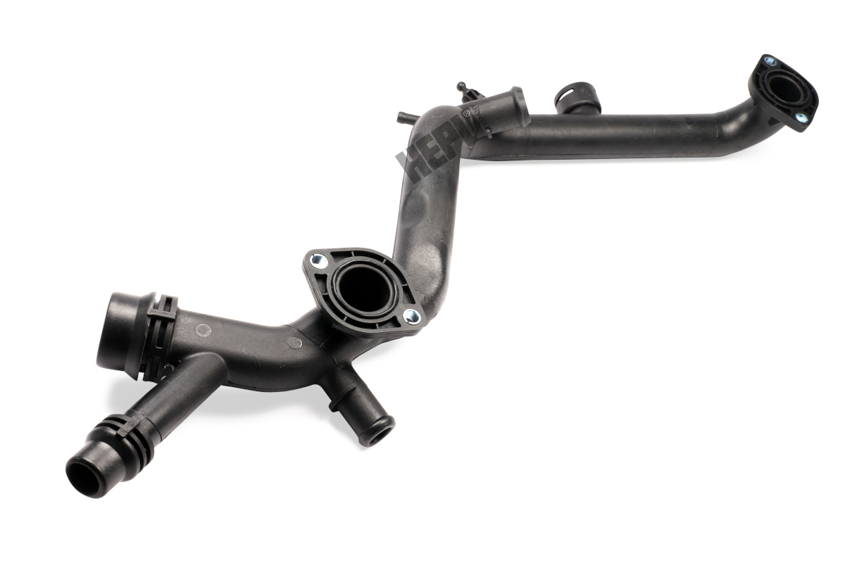 HEPU TM7179 Coolant Pipe Cylinder Head Front for AUDI